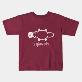 Venomous Duck Billed Platypus-Kids Version Kids T-Shirt